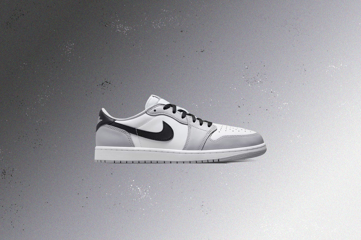 Air Jordan 1 Low OG 'Barons' - White/Black/Wolf Grey
