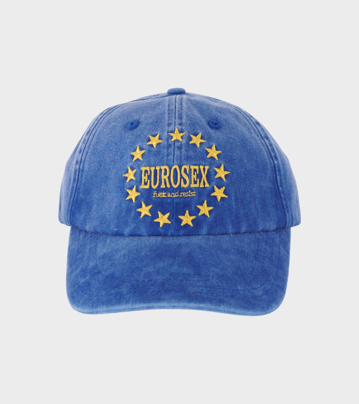 F*uck And Resist Cap Off-blue