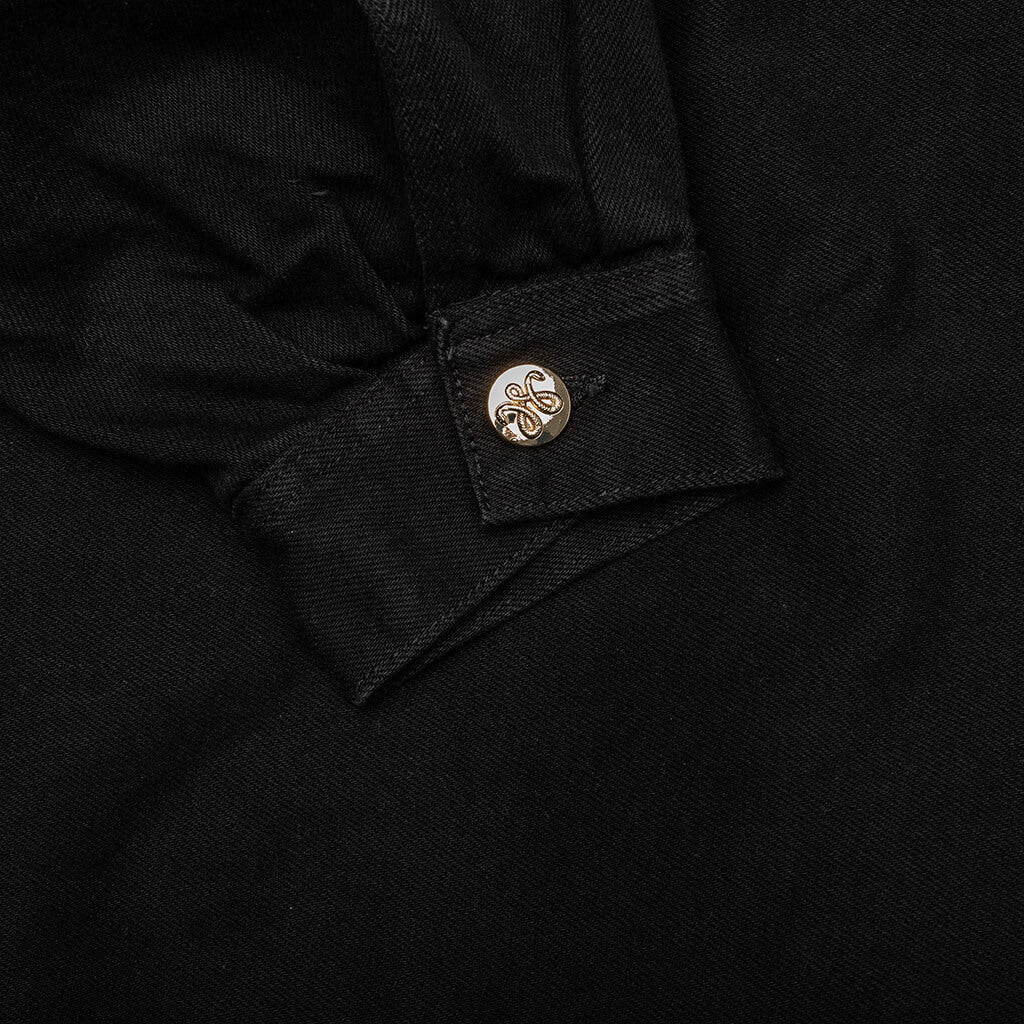 Chachi Denim Jacket - Black