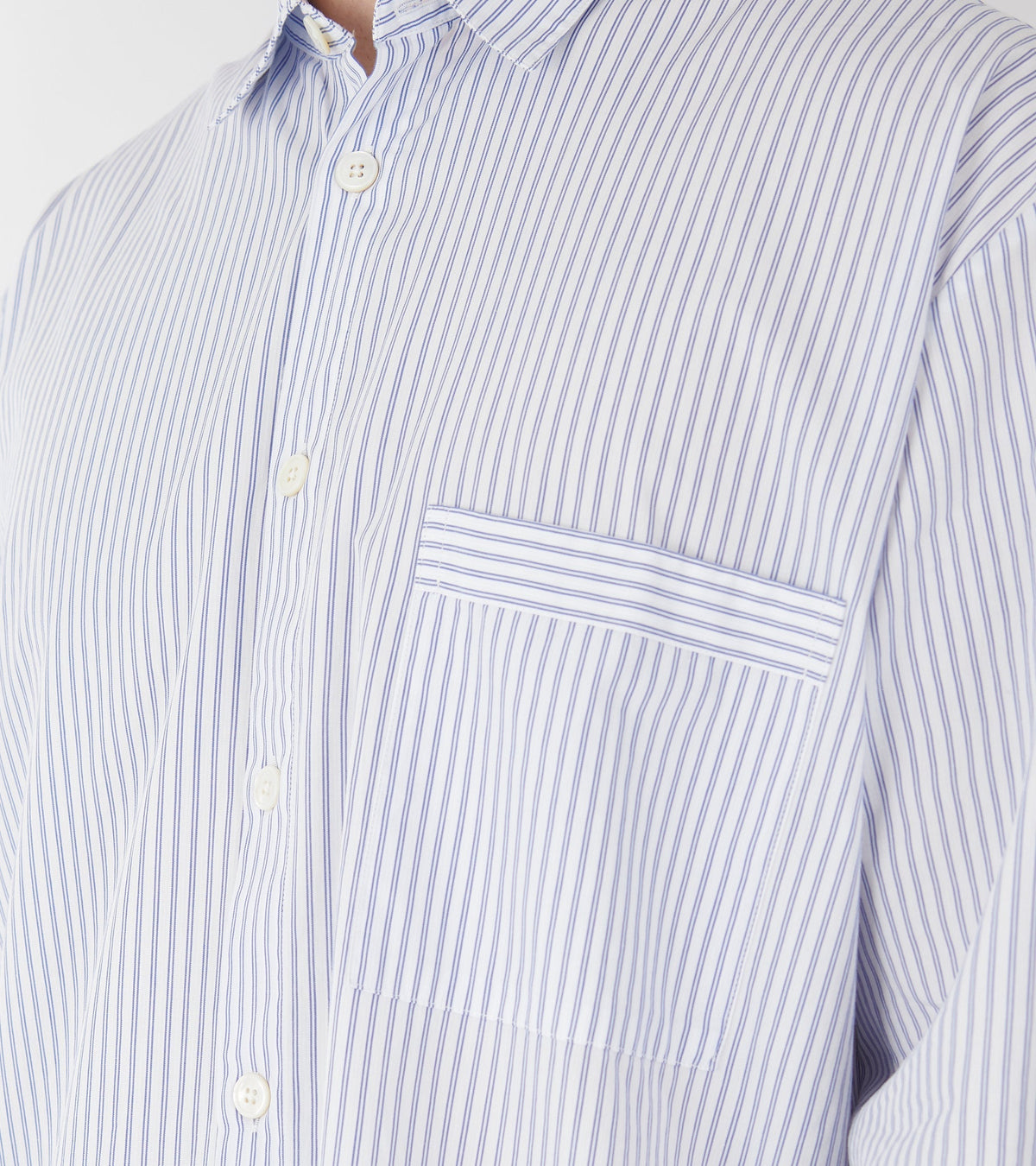 Pyjamas Relaxed Long Shirt Orchid Stripes