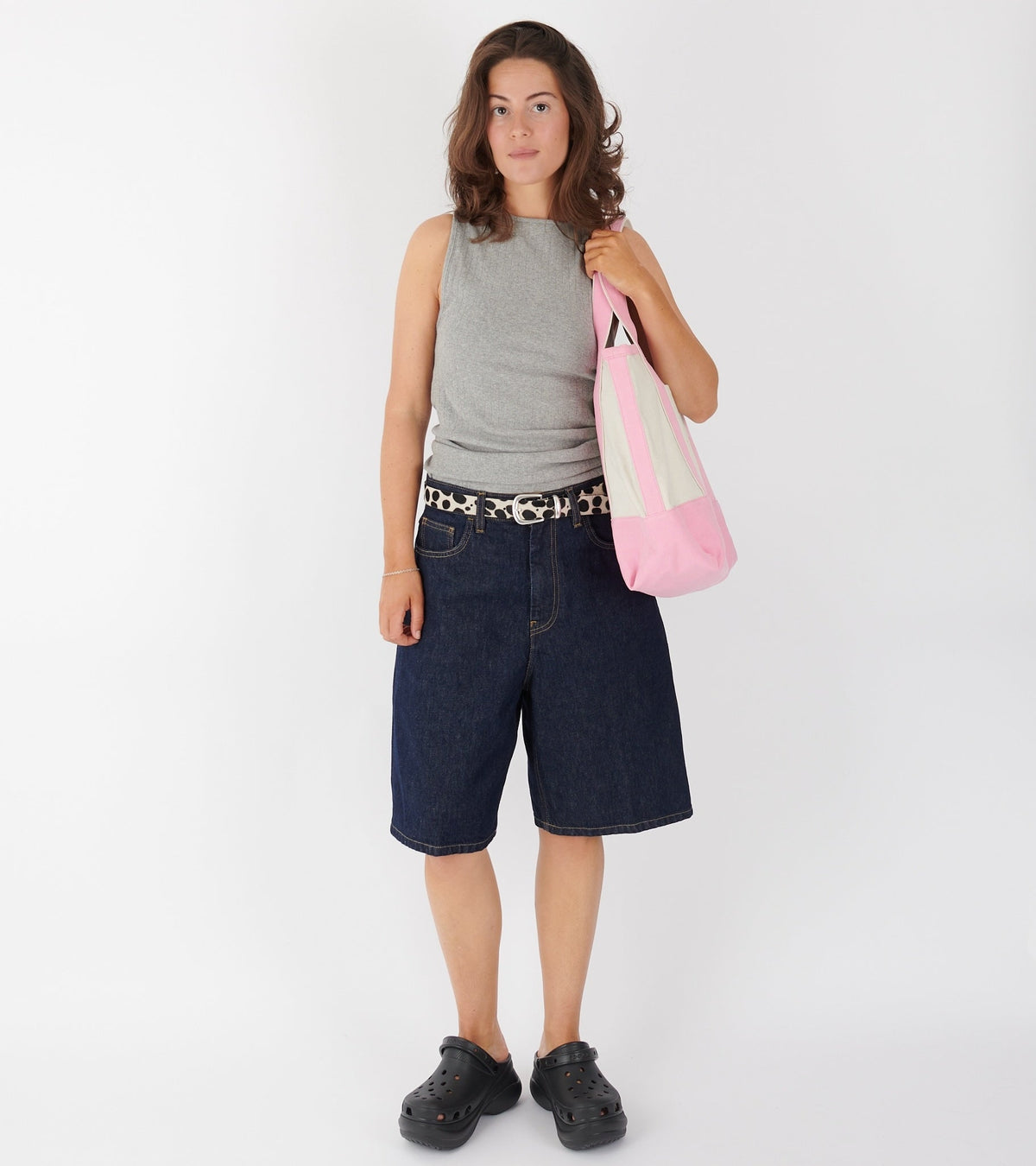 W Brandon Shorts Blue Rinsed