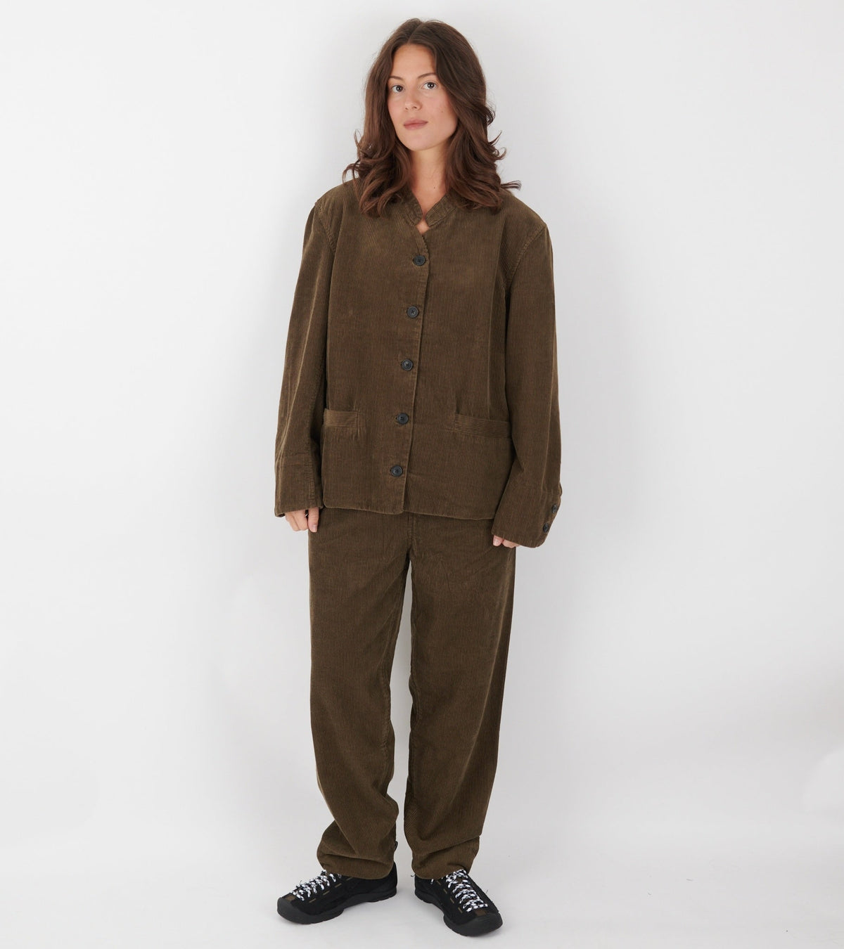 Coco Pant Corduroy Bark