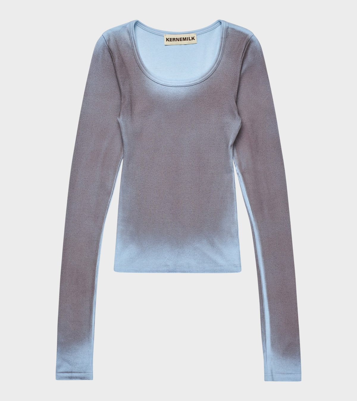 Java Blouse Light Blue/Brown