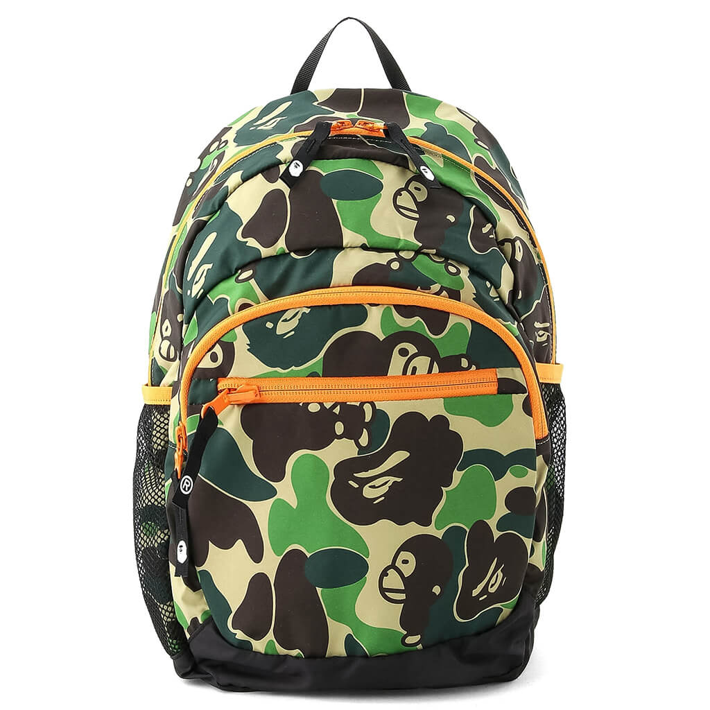 Kid's Abc Camo Milo Packable Daypack - Green