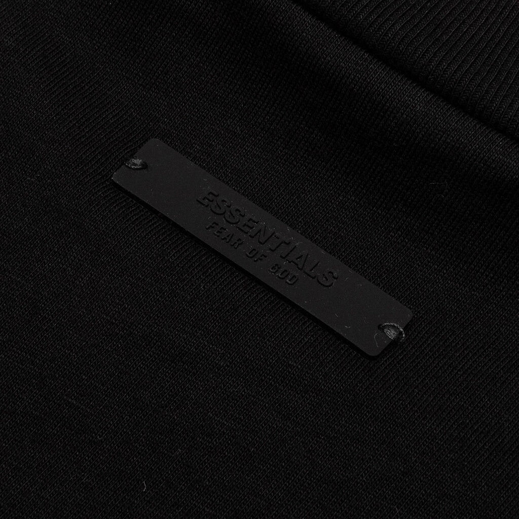 Kid's Jersey Long Sleeve Tee - Black