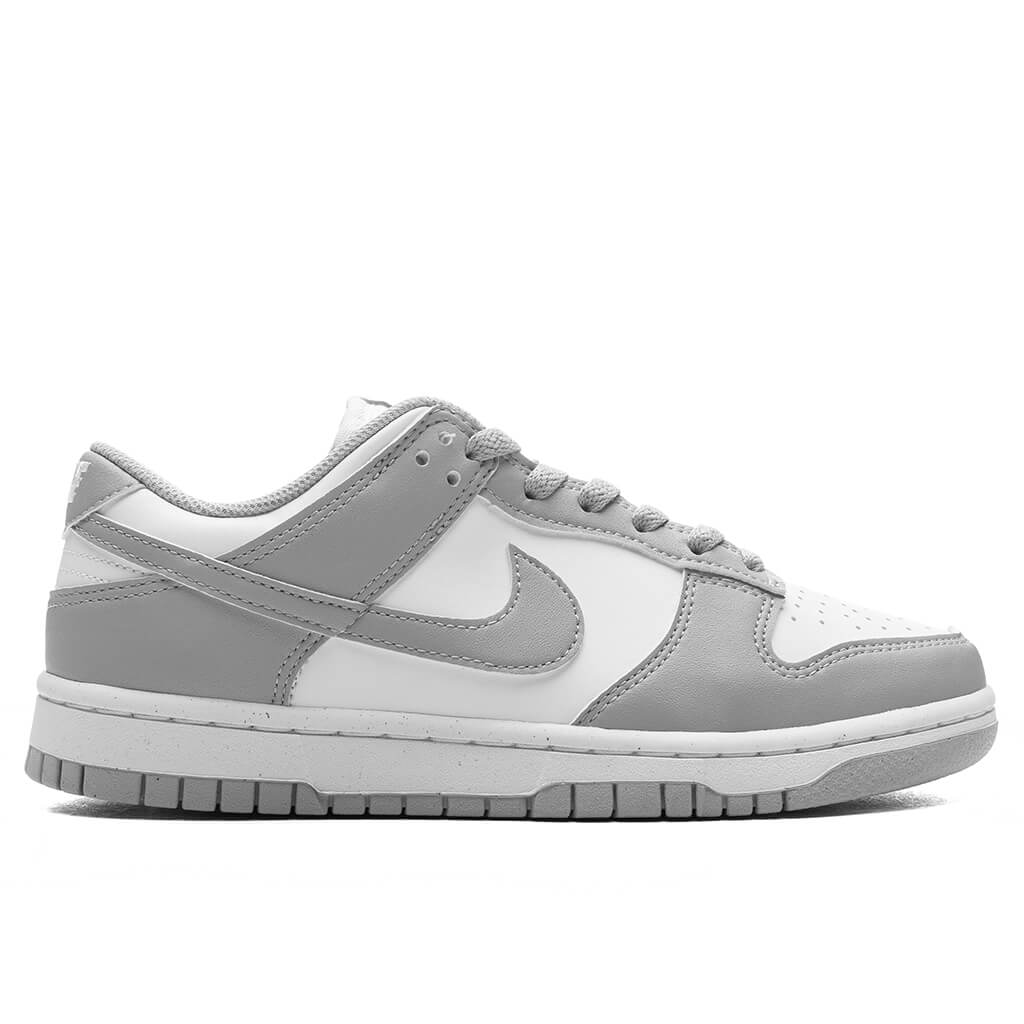 Women's Dunk Low - White/Light Smoke Grey