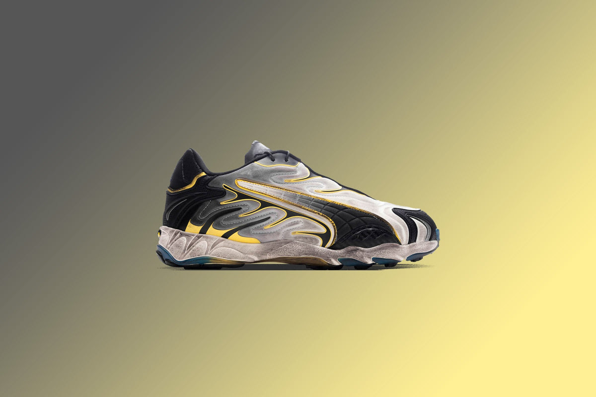 Puma x A$AP Rocky Inhale Distressed Neop - Warm White/Puma Black/Pele Yellow
