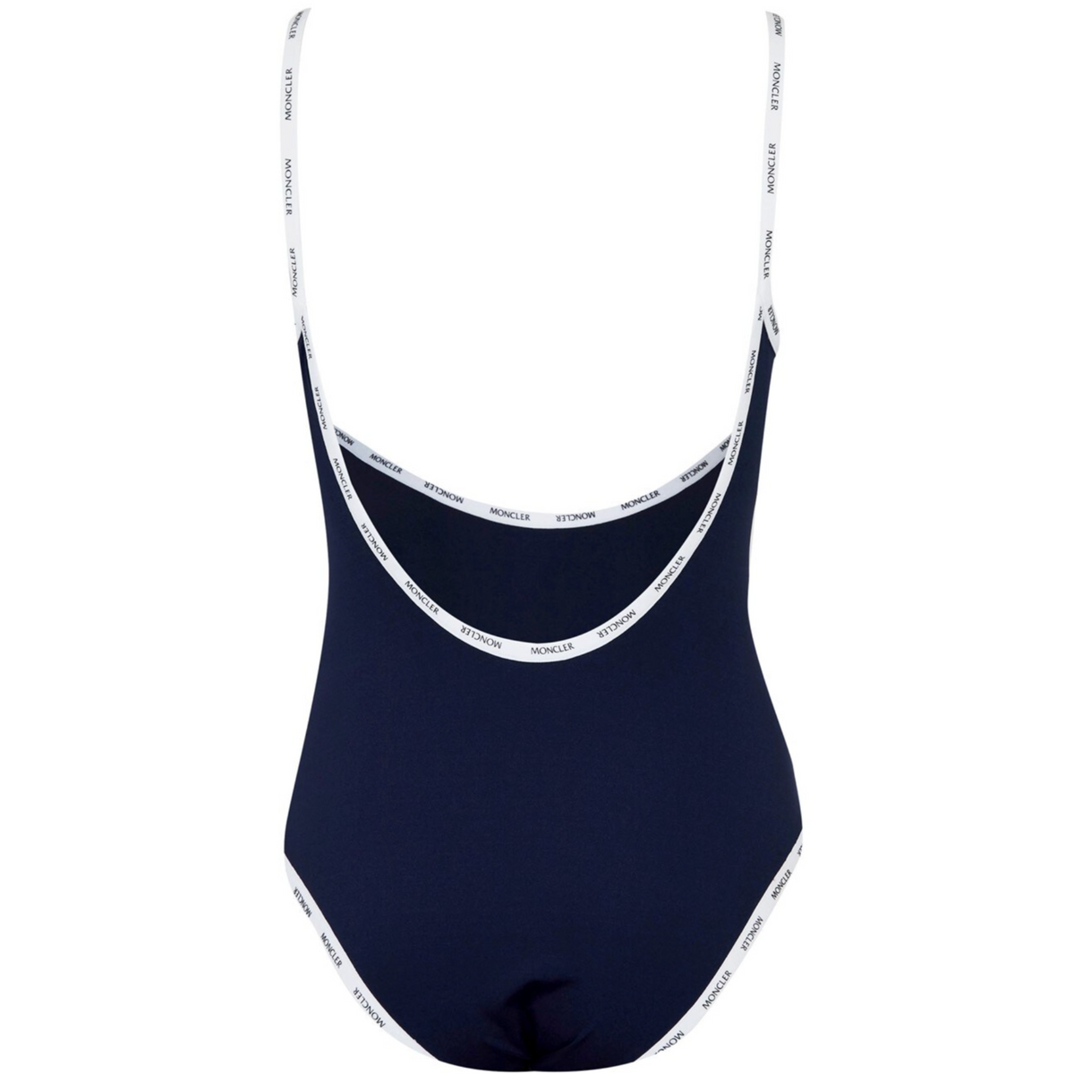 Womens Moncler Logo Swimsuit