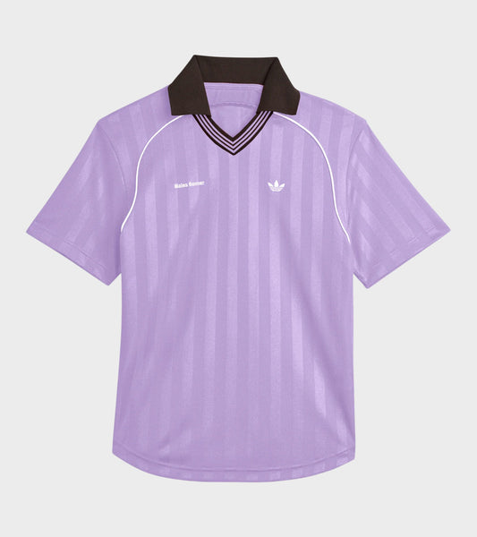 WB Football Tee Light Purple/Dark Brown
