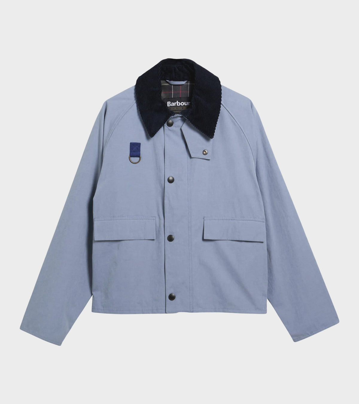 Spey Oversized Casual Jacket Washed Blue