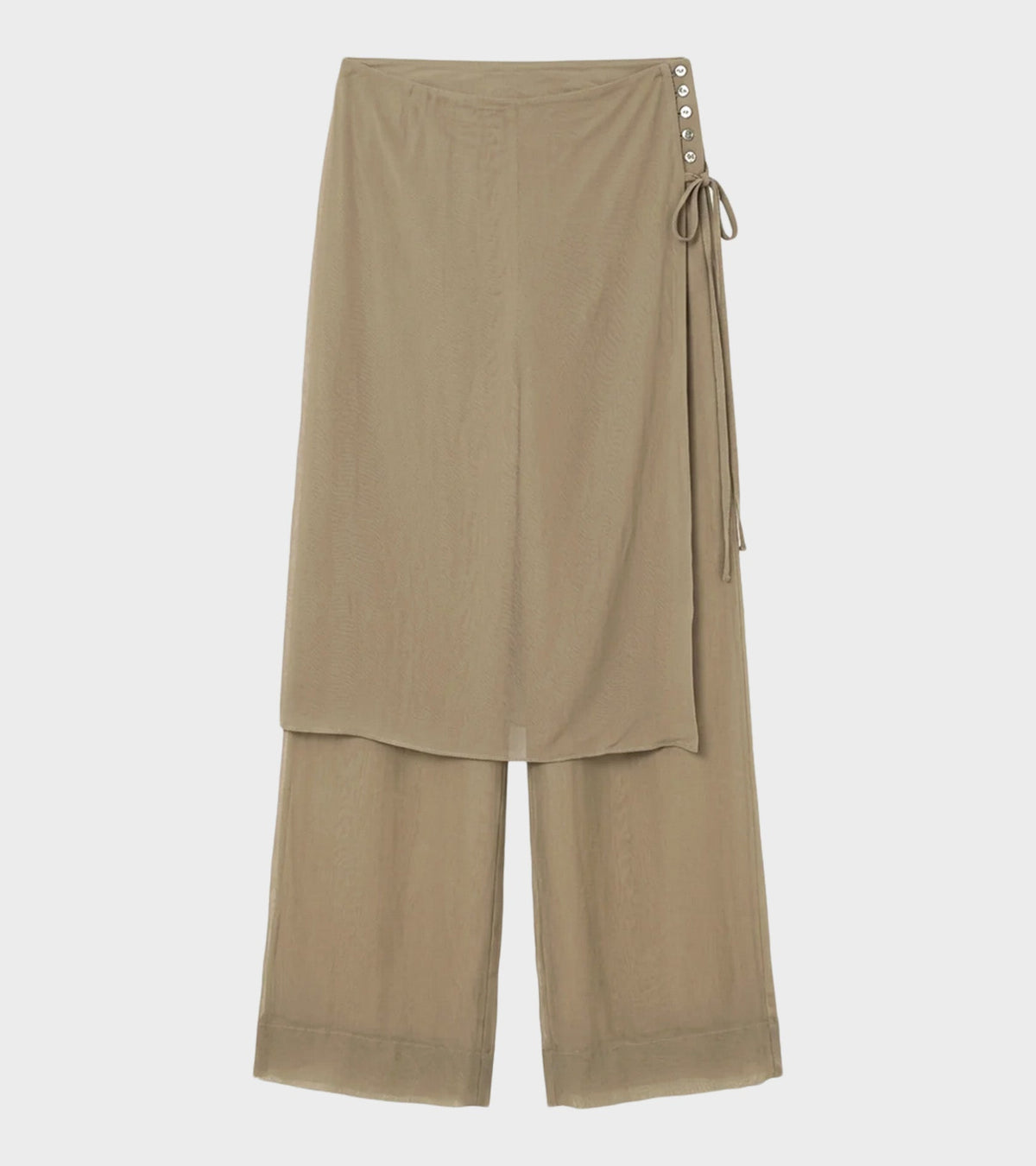 Low Silk Archive Pants Khaki