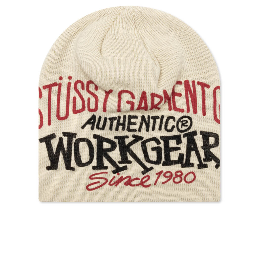 Workgear Print Skullcap - Bone