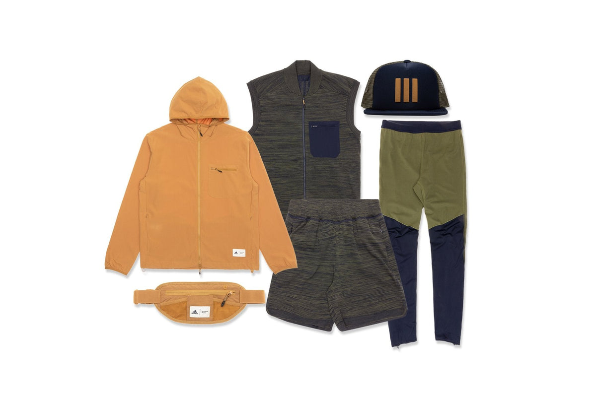 adidas Originals x Universal Works Legging - Legend Ink/Olive Cargo