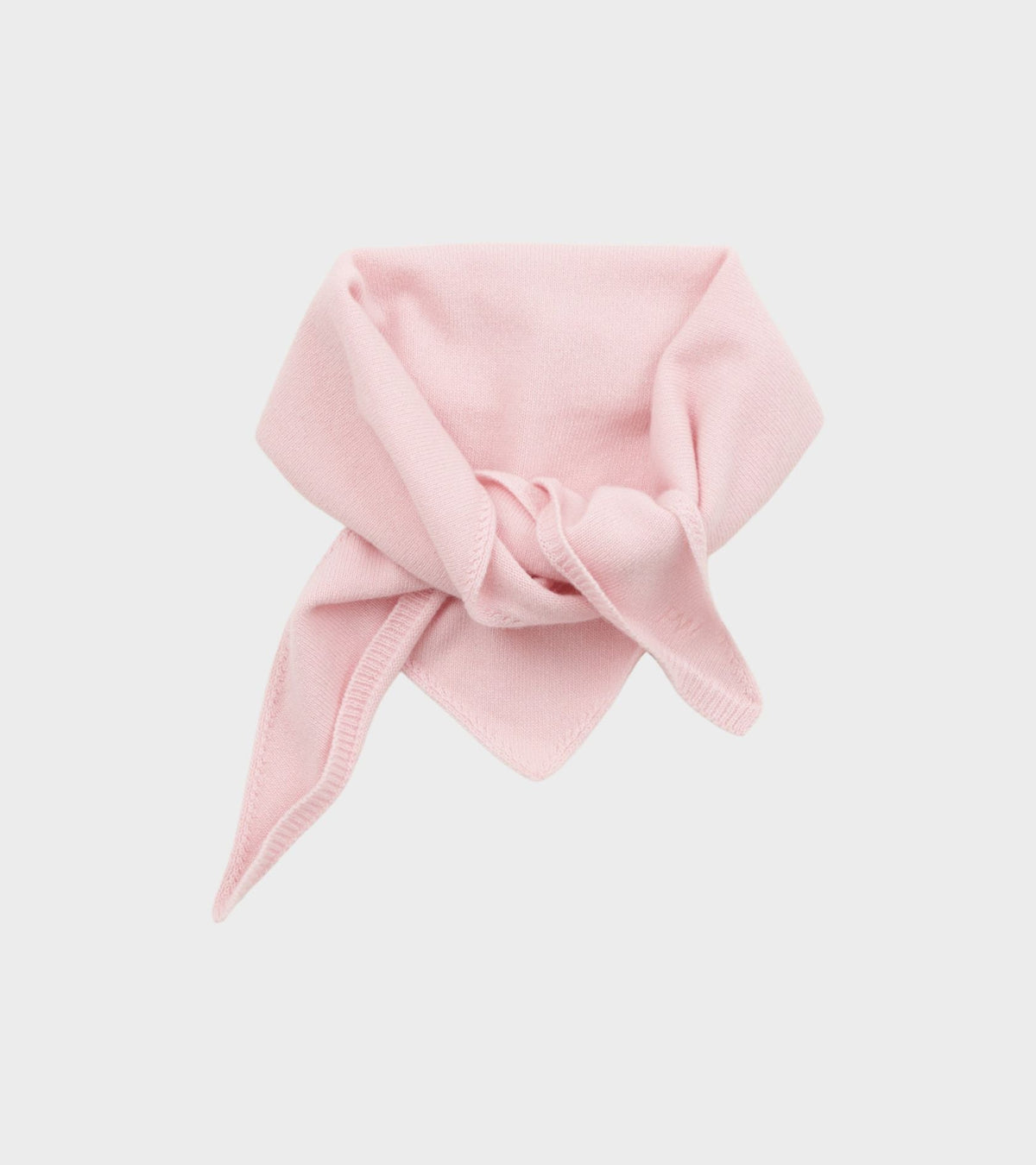 Prima Wool Triangle Scarf Soft Pink