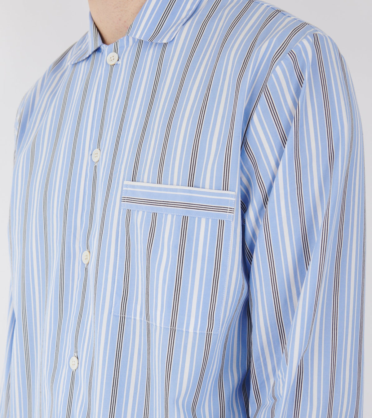 Pyjamas Shirt Stave Stripes