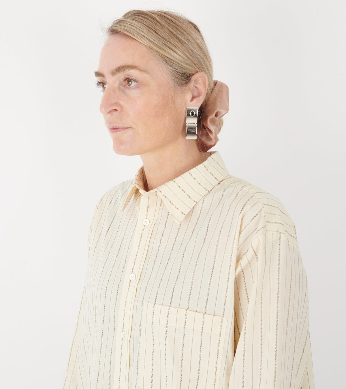 Reframe Earring Silver