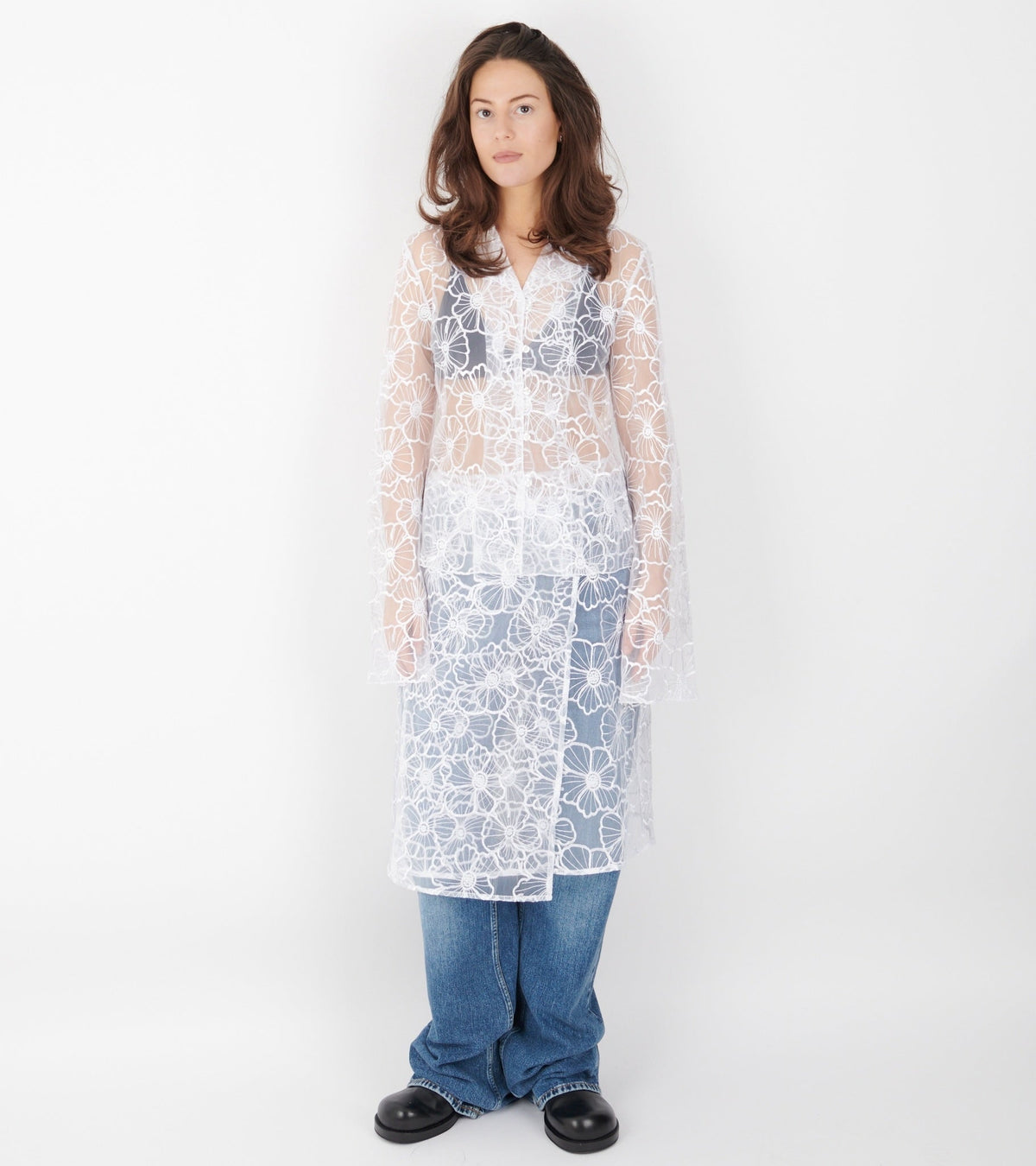 Flora Shirt White