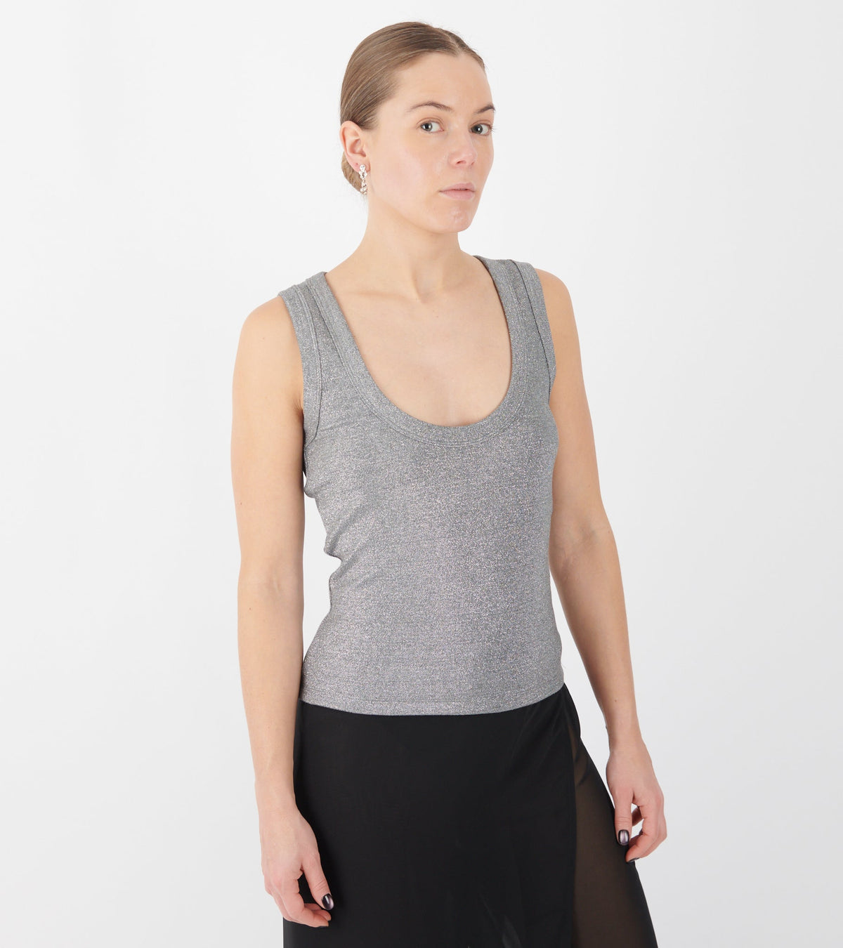 Kat Tank Silver