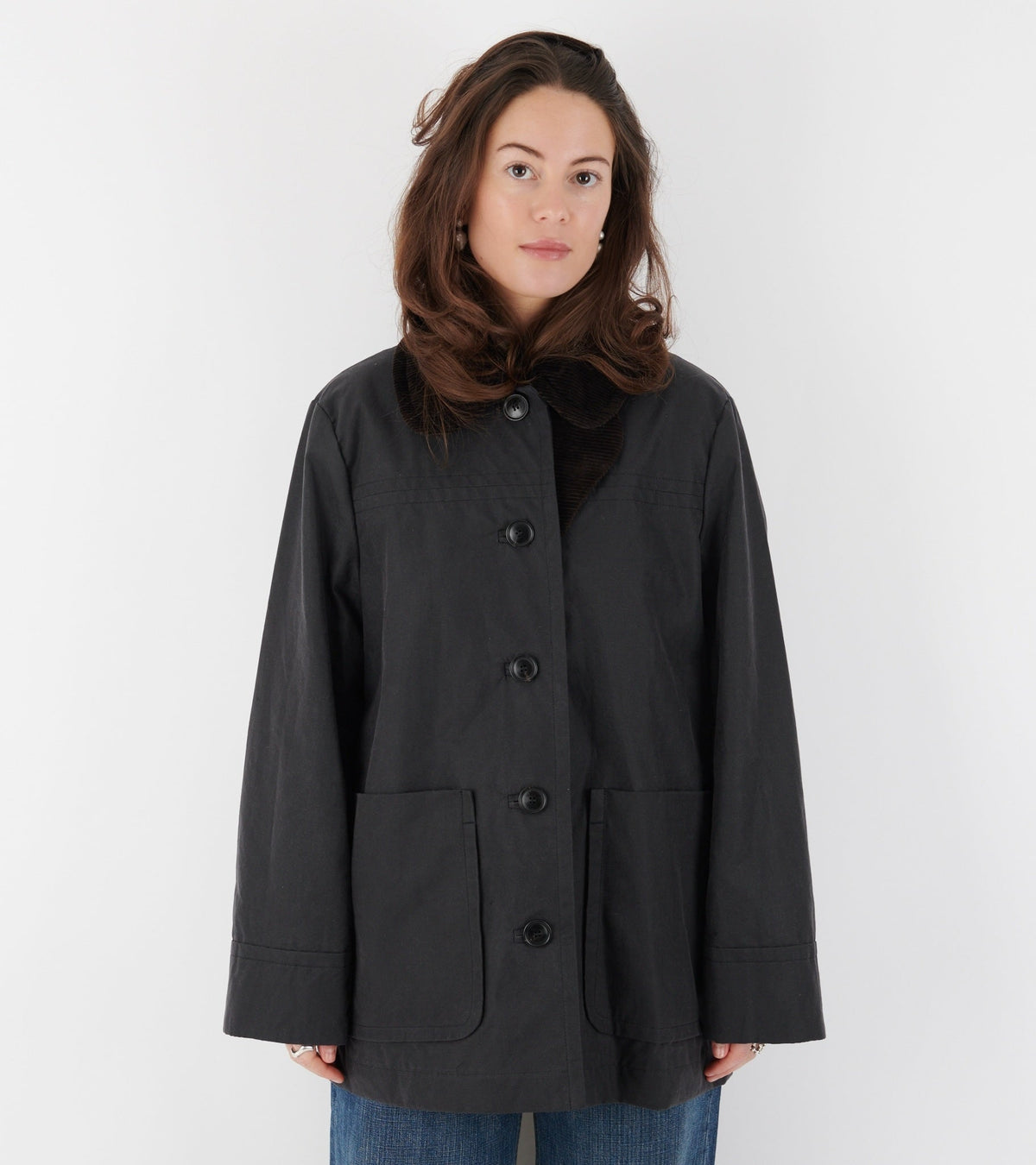 Jamie Jacket Ripstop Oilskin Antracite