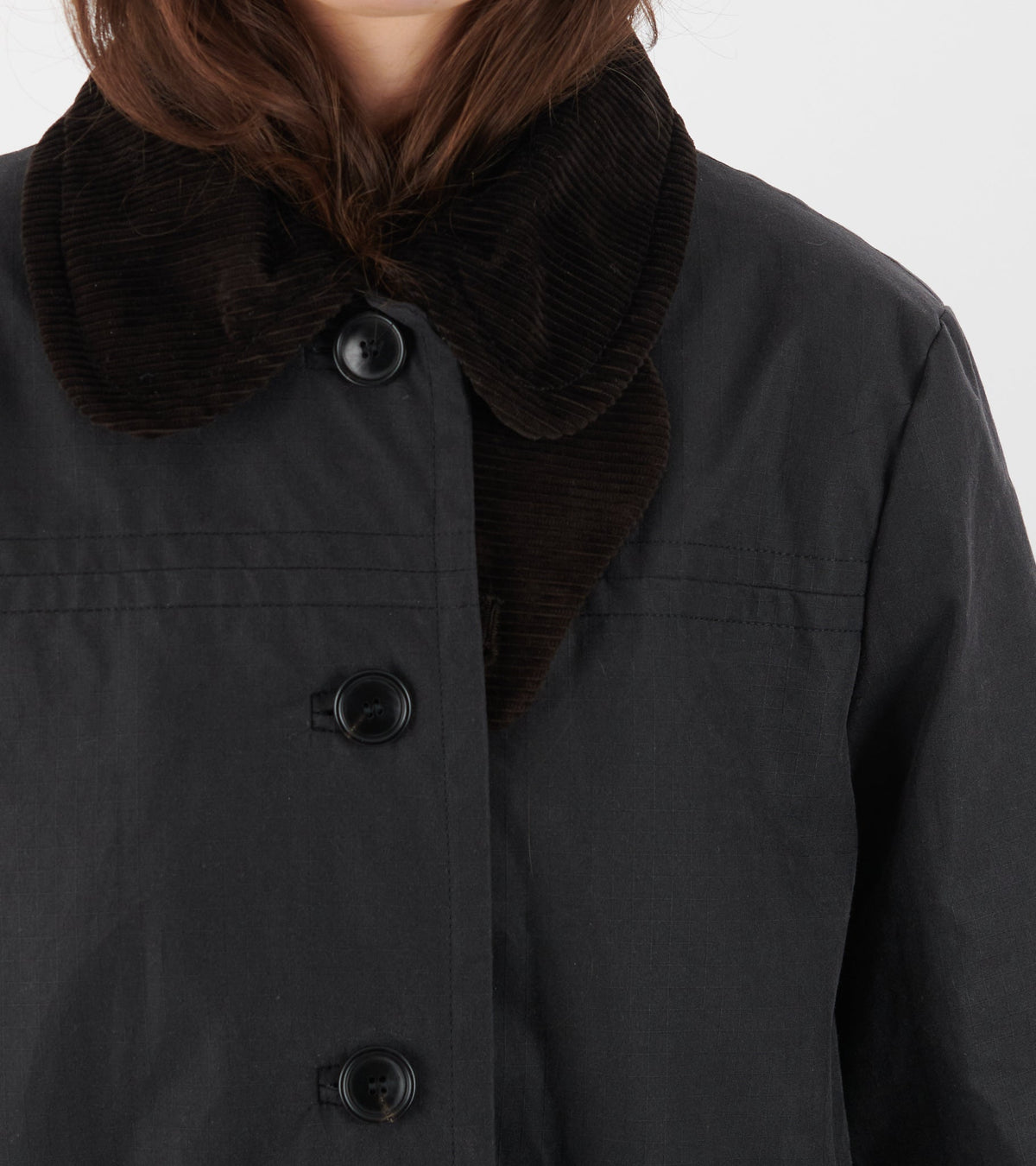 Jamie Jacket Ripstop Oilskin Antracite