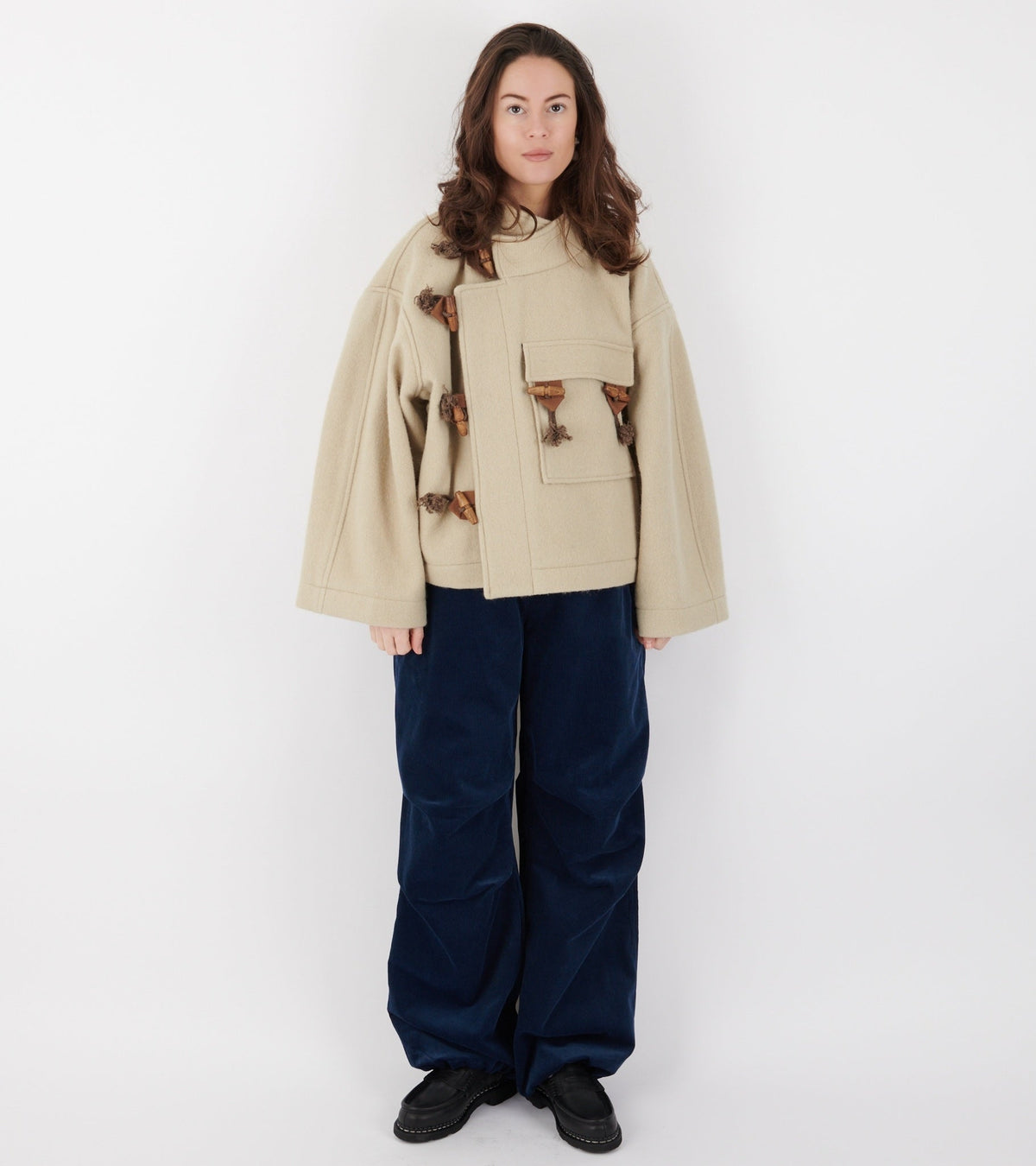 Baby Corduroy Ufo Pants Navy