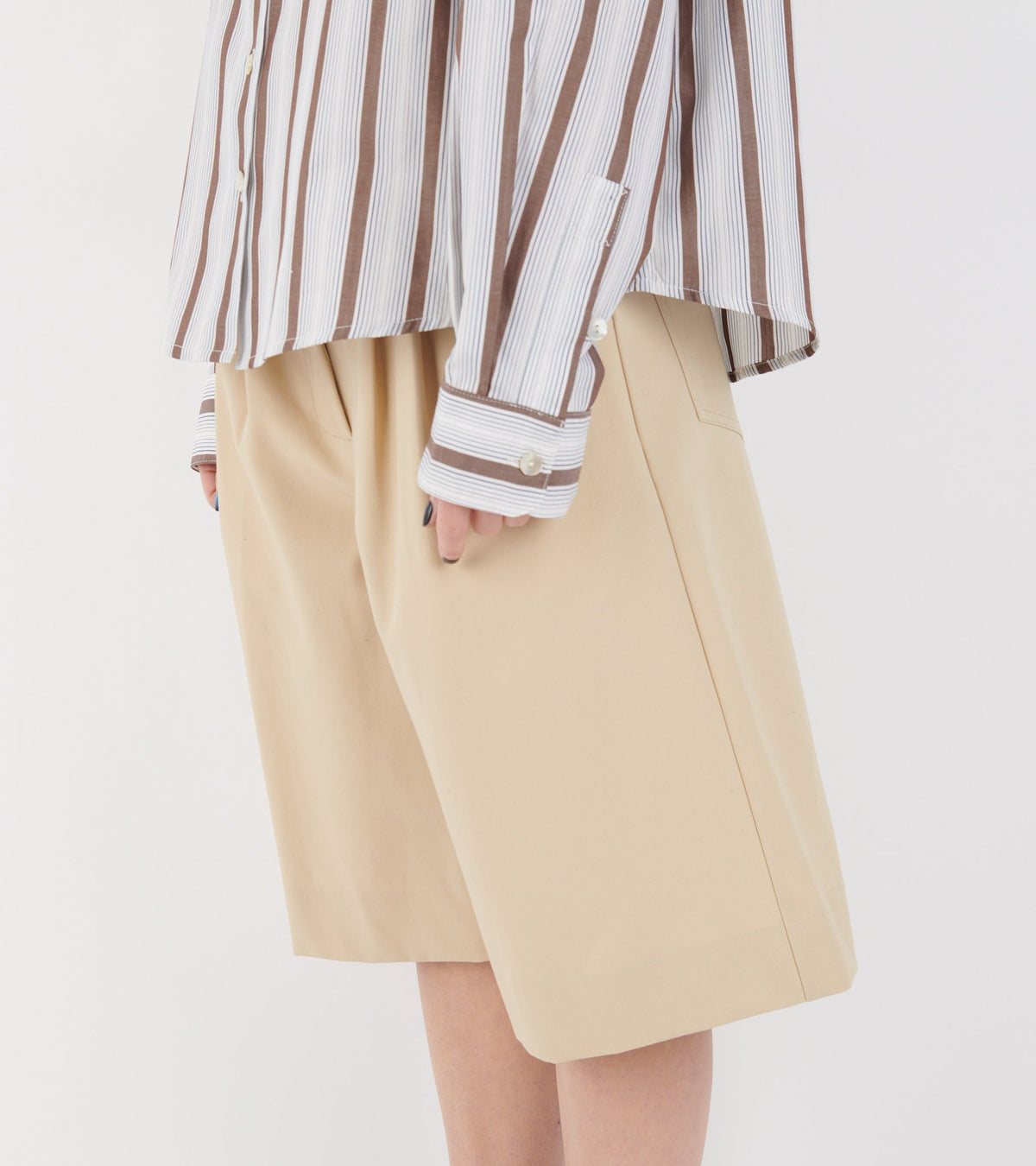 Jette HW Shorts Beige