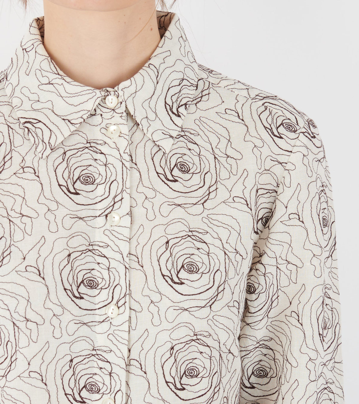 Fauna Shirt Ecru