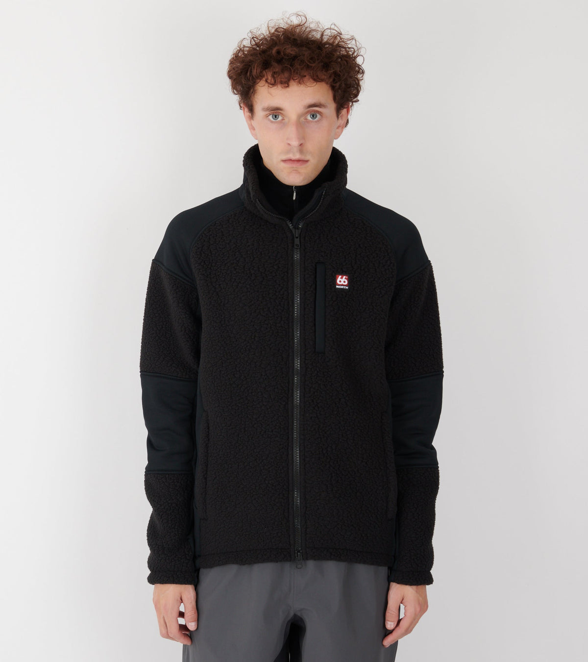 Tindur Shearling Jacket Black