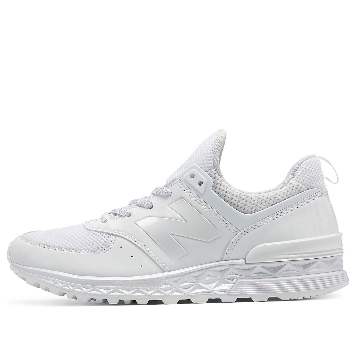 (WMNS) New Balance 574 Series 'All White' WS574SAP