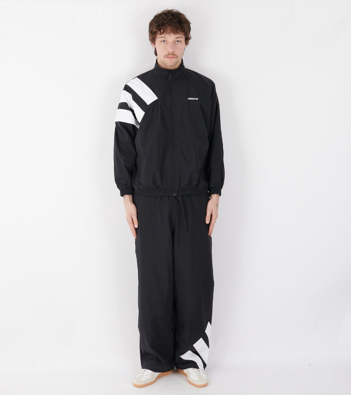 Blocking Track Pants Black/White