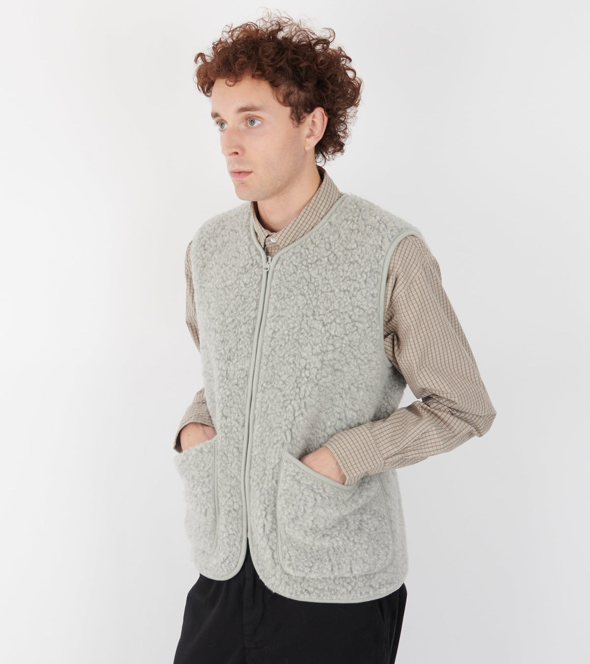 Zip Vest Silver