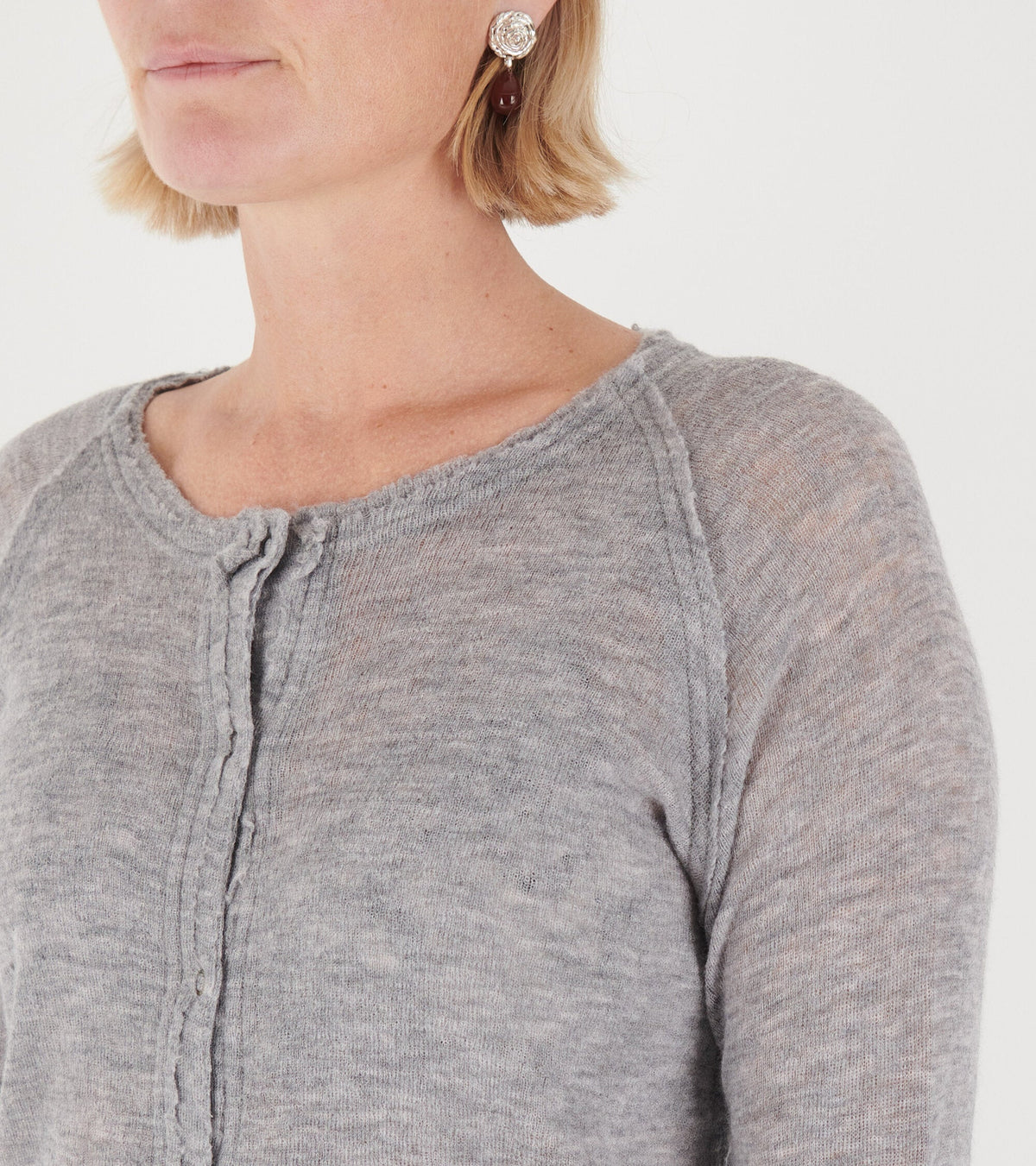 Beinta Cardigan Light Grey