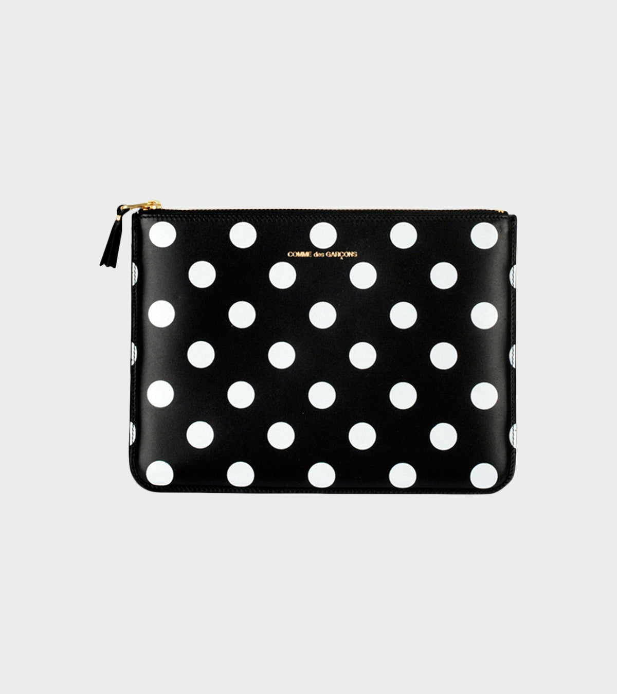 Dots Clutch Black/White