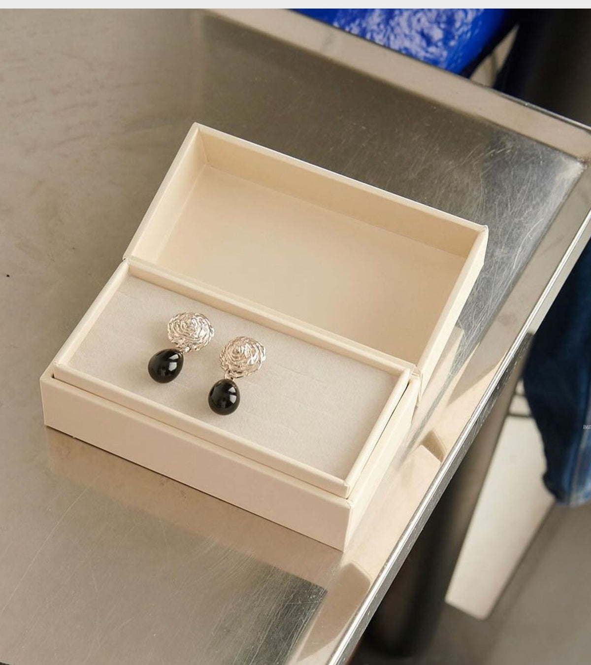 Breton Earrings Silver