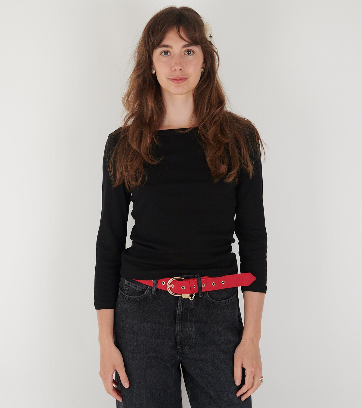 Steffi Tee Black