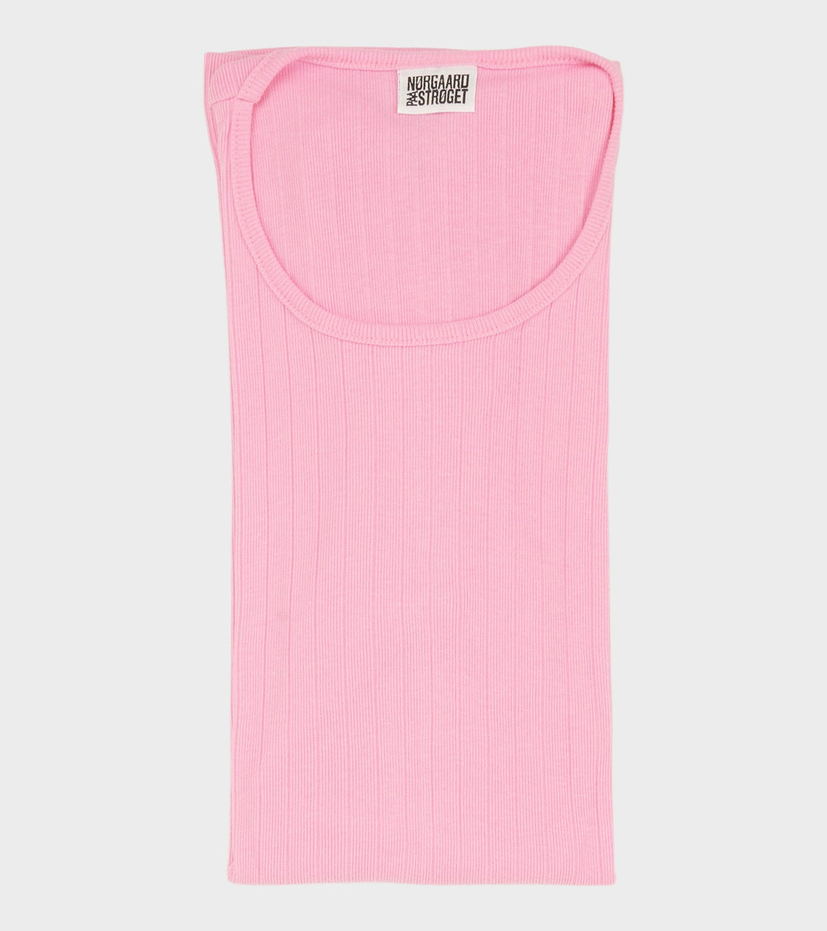 101 Rib Solid Colour Bubblegum Pink