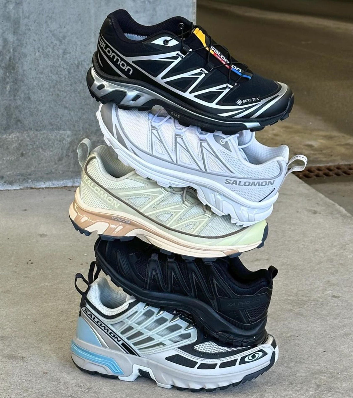 XT-6 Gore-Tex Black/Silver