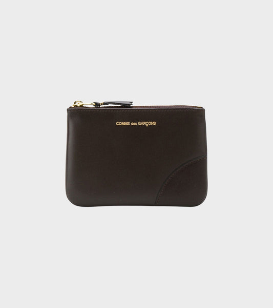 Small Clutch Wallet Brown