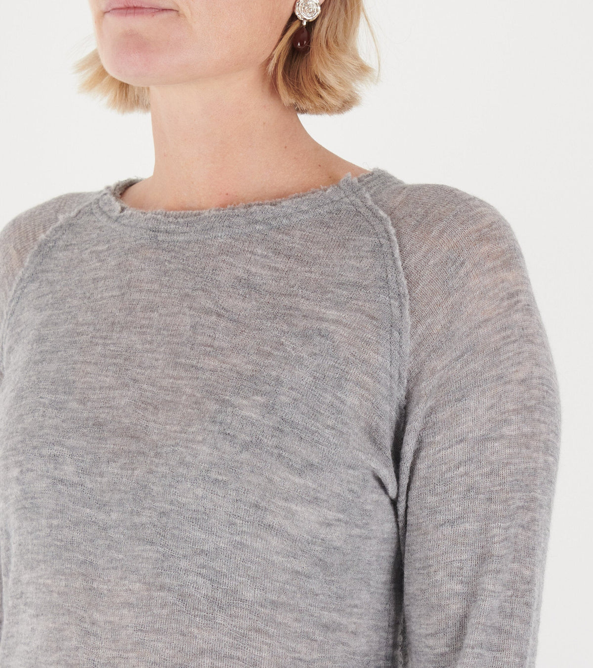 Barba Blouse Light Grey