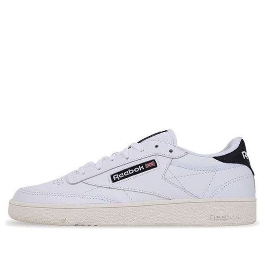 (WMNS) Reebok Club C Skate shoes 'White Black' CM9163