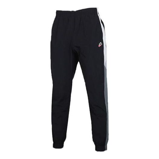 Nike As Sportswear He Wr Pant Wvn Sign 'Black Grey' CJ5485-011