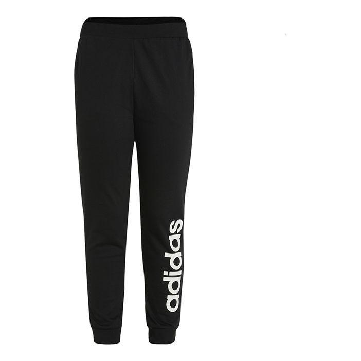adidas neo M Ce Logo Tp1 Athleisure Casual Sports Knit Bundle Feet Long Pants Black GP4896