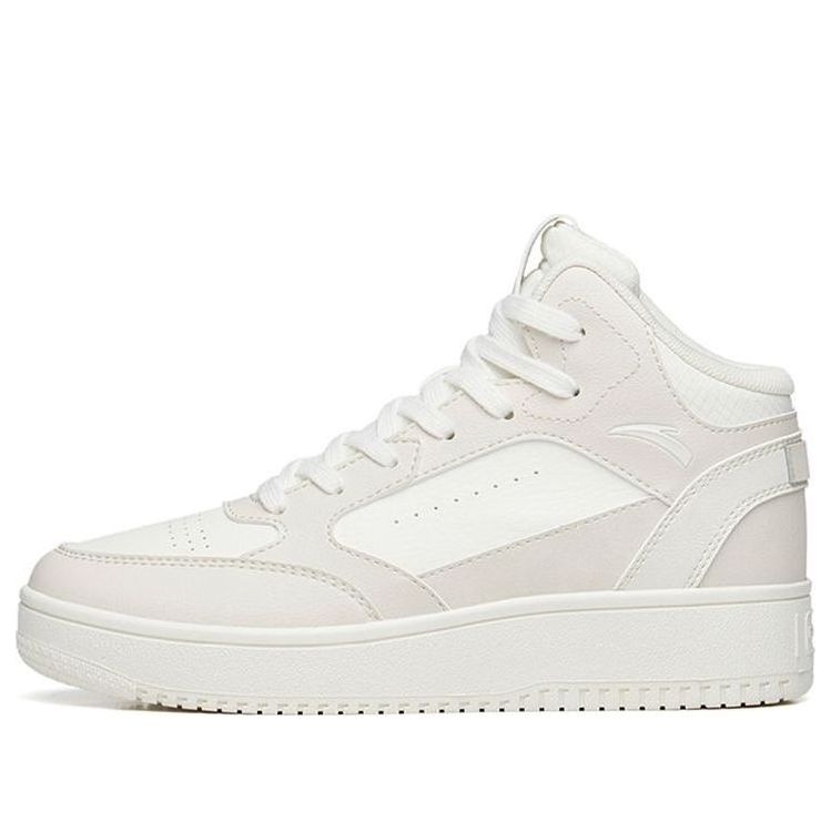 (WMNS) ANTA Skateboarding Series Sneakers High  'Grey White' 922238013-2
