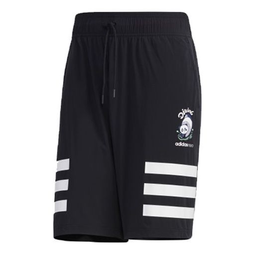 adidas neo M Pnda 3S Shrt Sports Shorts Black GK1549