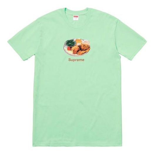 Supreme SS18 Chicken Dinner Mint Tee SUP-SS18-0183