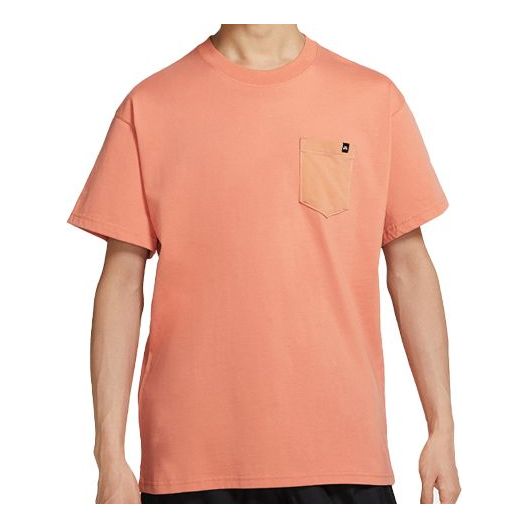 Nike Pocket Skateboard Short Sleeve Orange CW1461-863