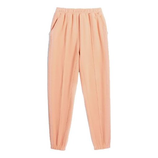 adidas originals x IVY PARK Crossover Casual Solid Color Bundle Feet Long Pants/Trousers Red Pink H61691