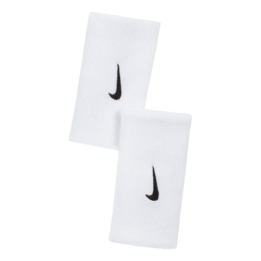 Nike Swoosh Doublewide Wristbands 2.0 (1 Pair) 'White' II5119-101