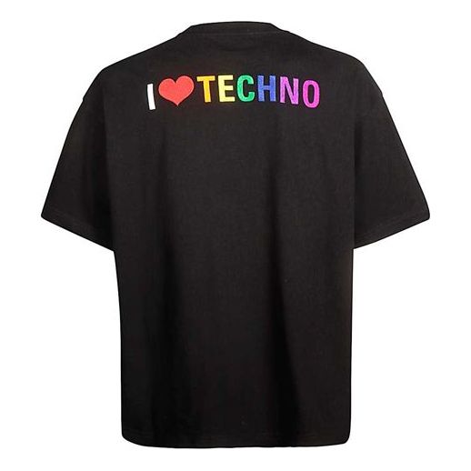 Balenciaga Tech Short Sleeve Unisex Black 556133TDV201000