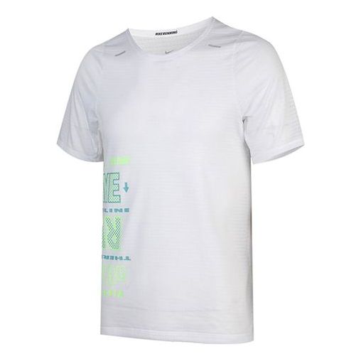 Nike Rise 365 Future Fast Nike Run Running Short Sleeve White CK0678-100